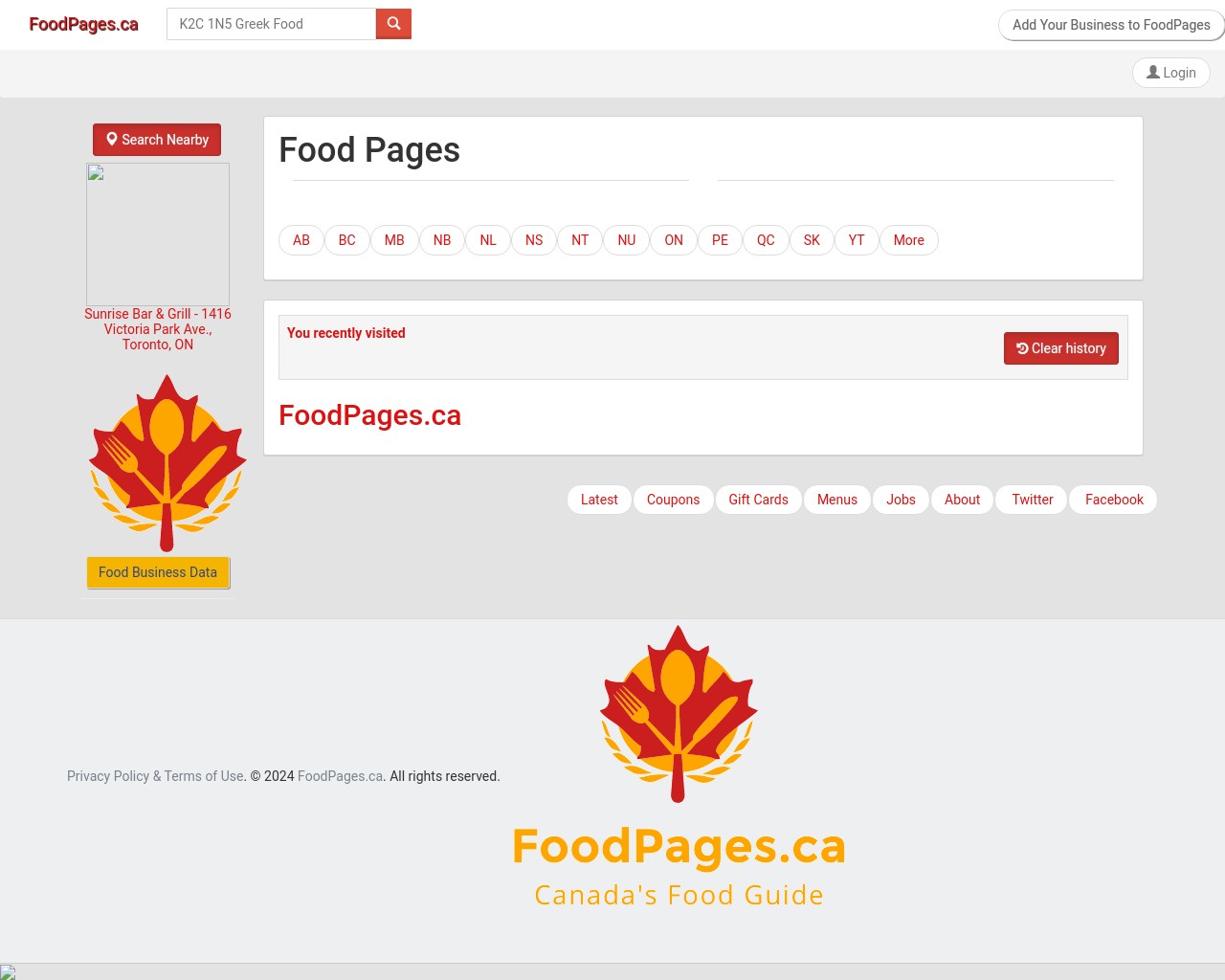 foodpages.ca