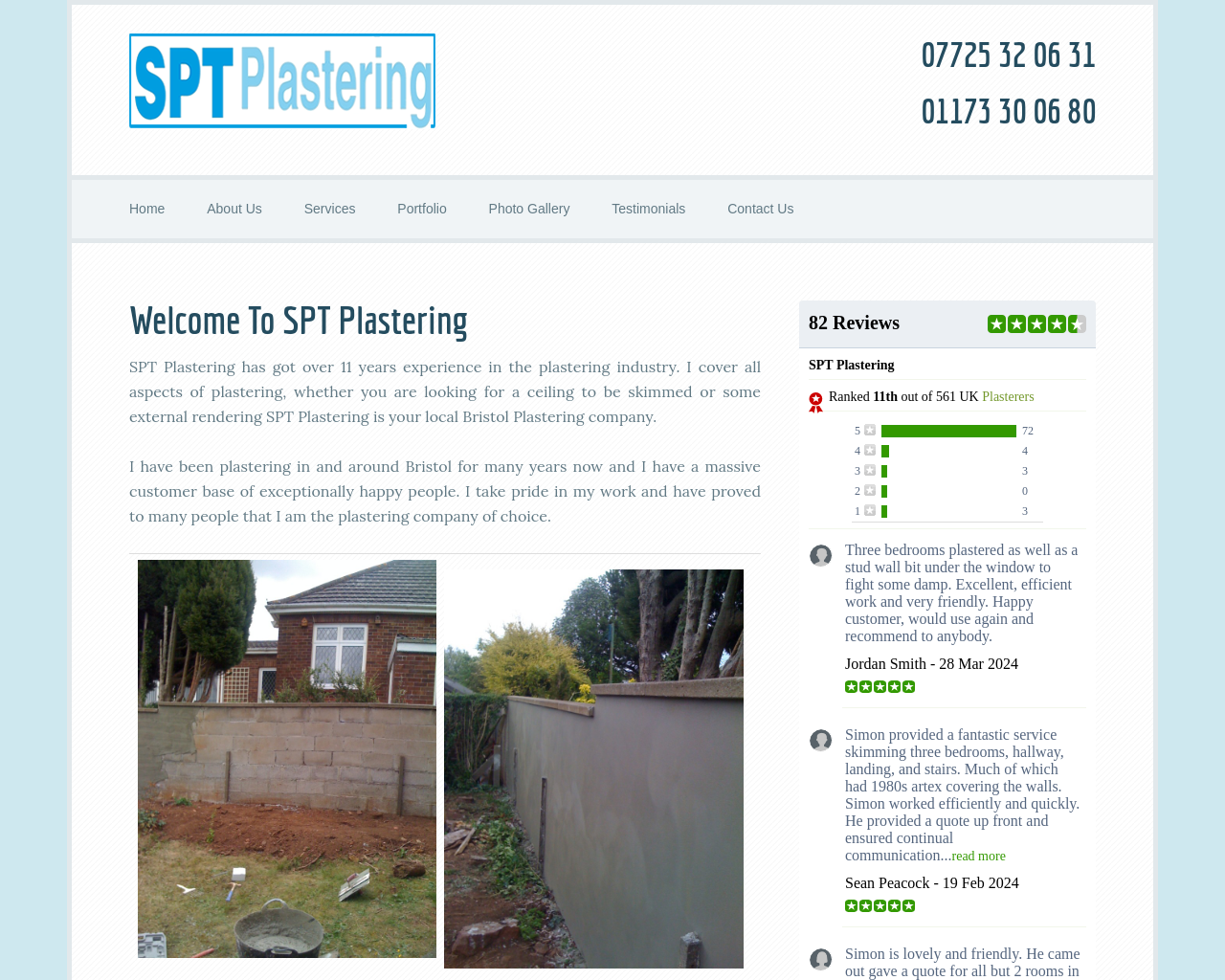 sptplastering.co.uk