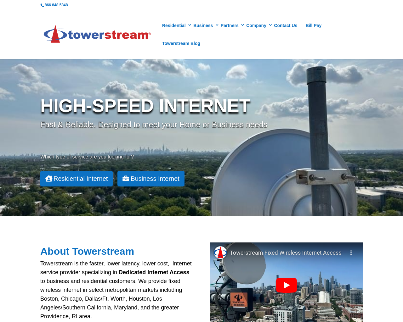 towerstream.com