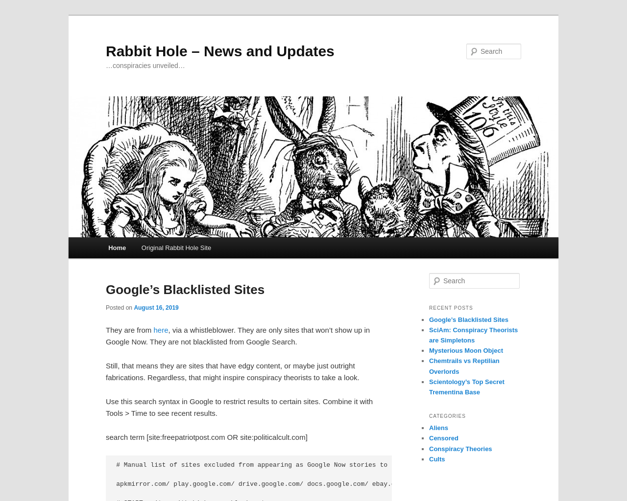 rabbithole2.com