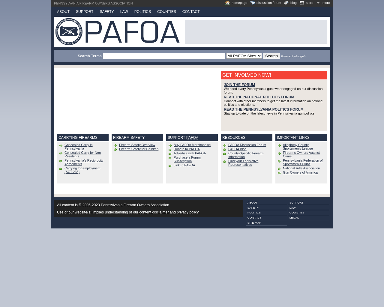 pafoa.org
