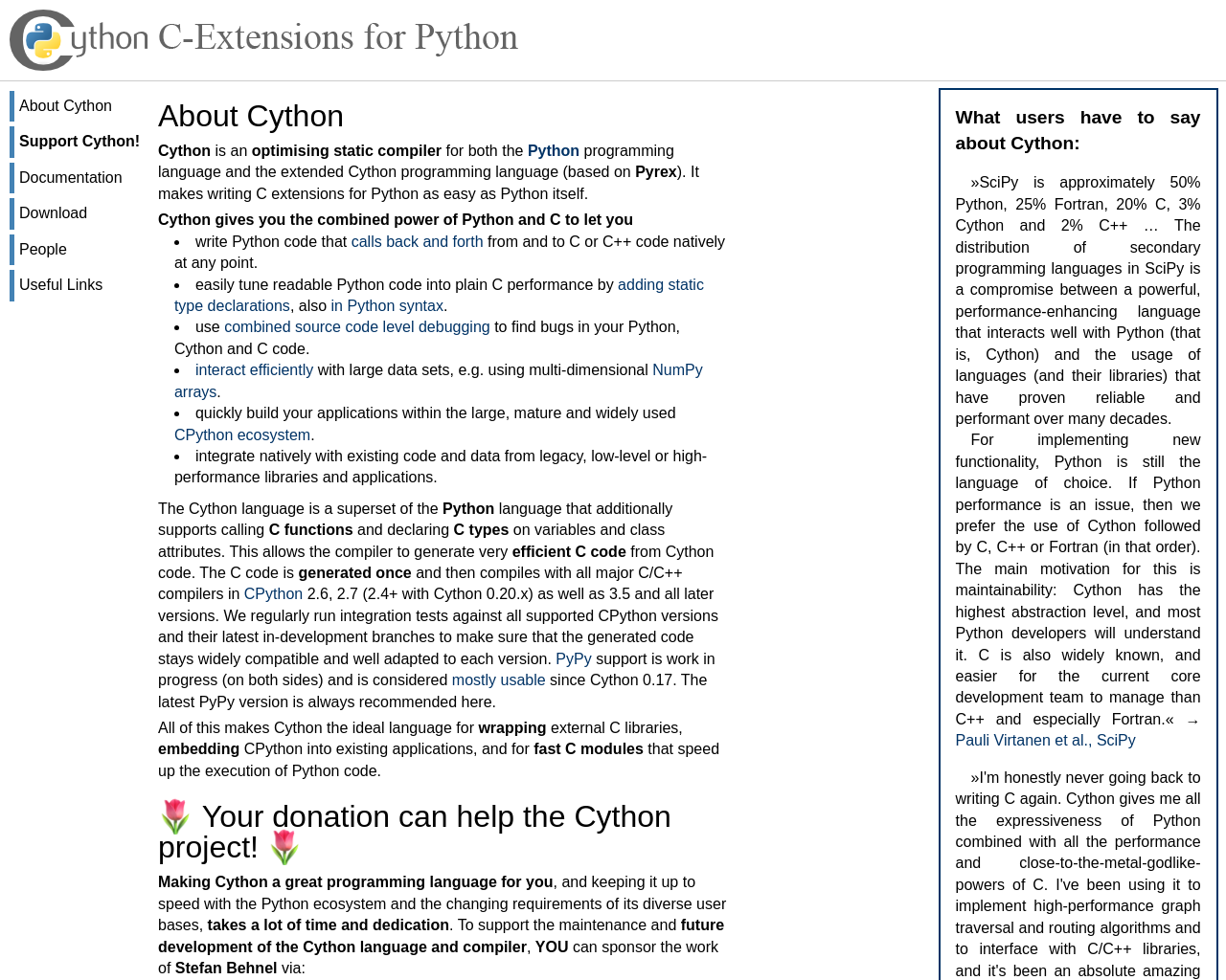 cython.org