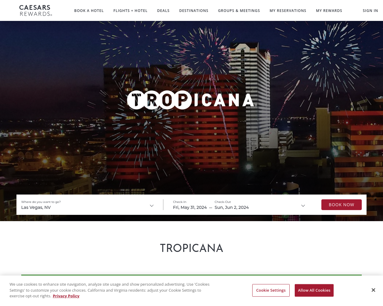 tropicana.net