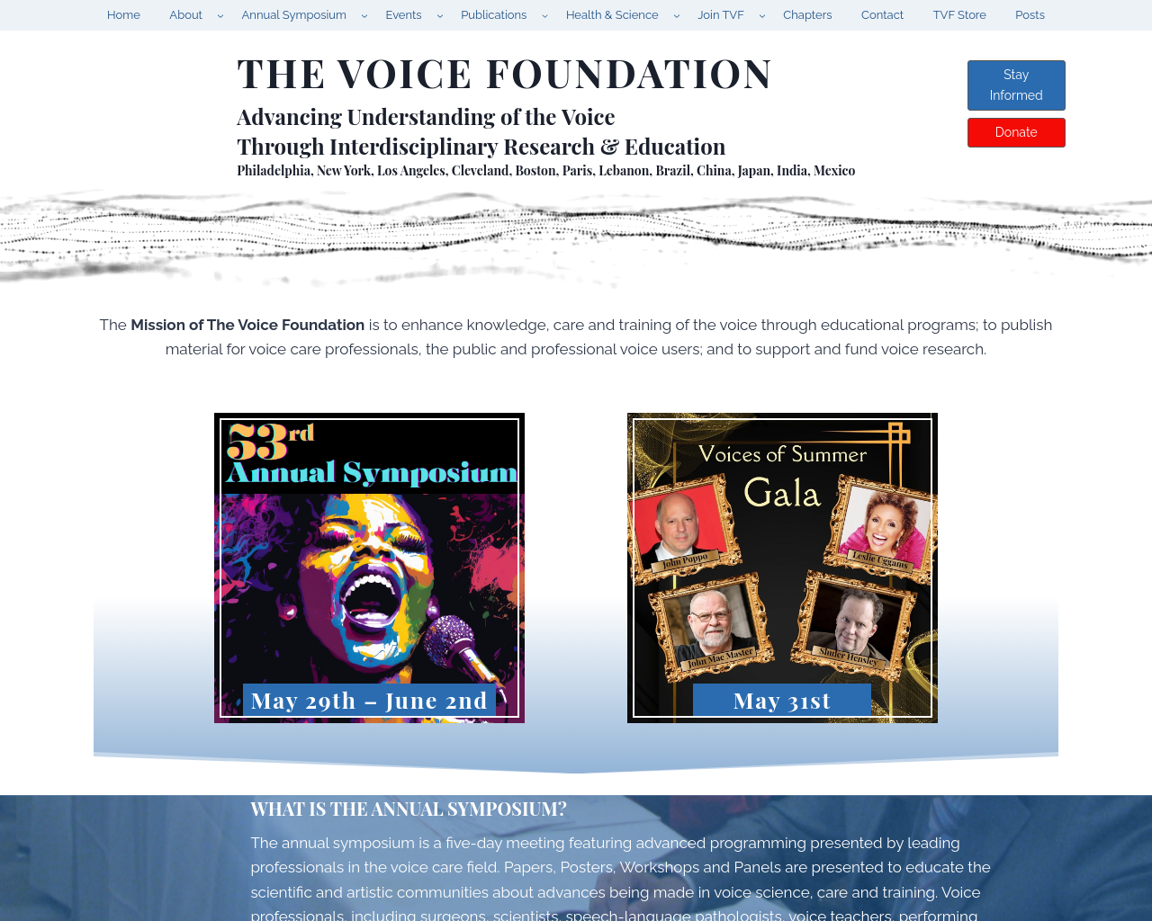voicefoundation.org