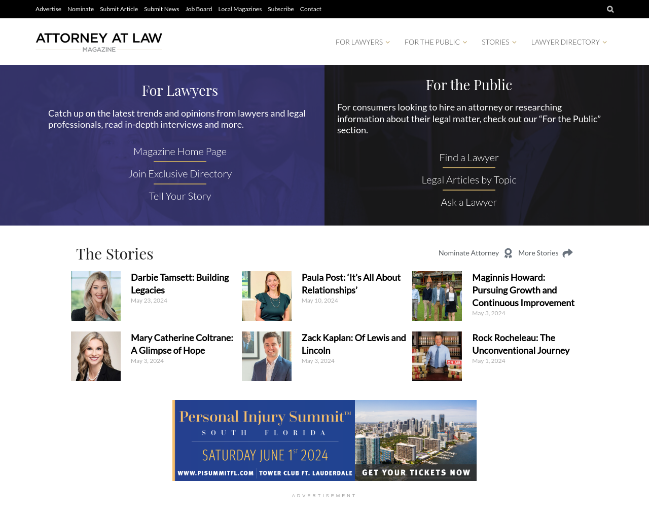 attorneyatlawmagazine.com