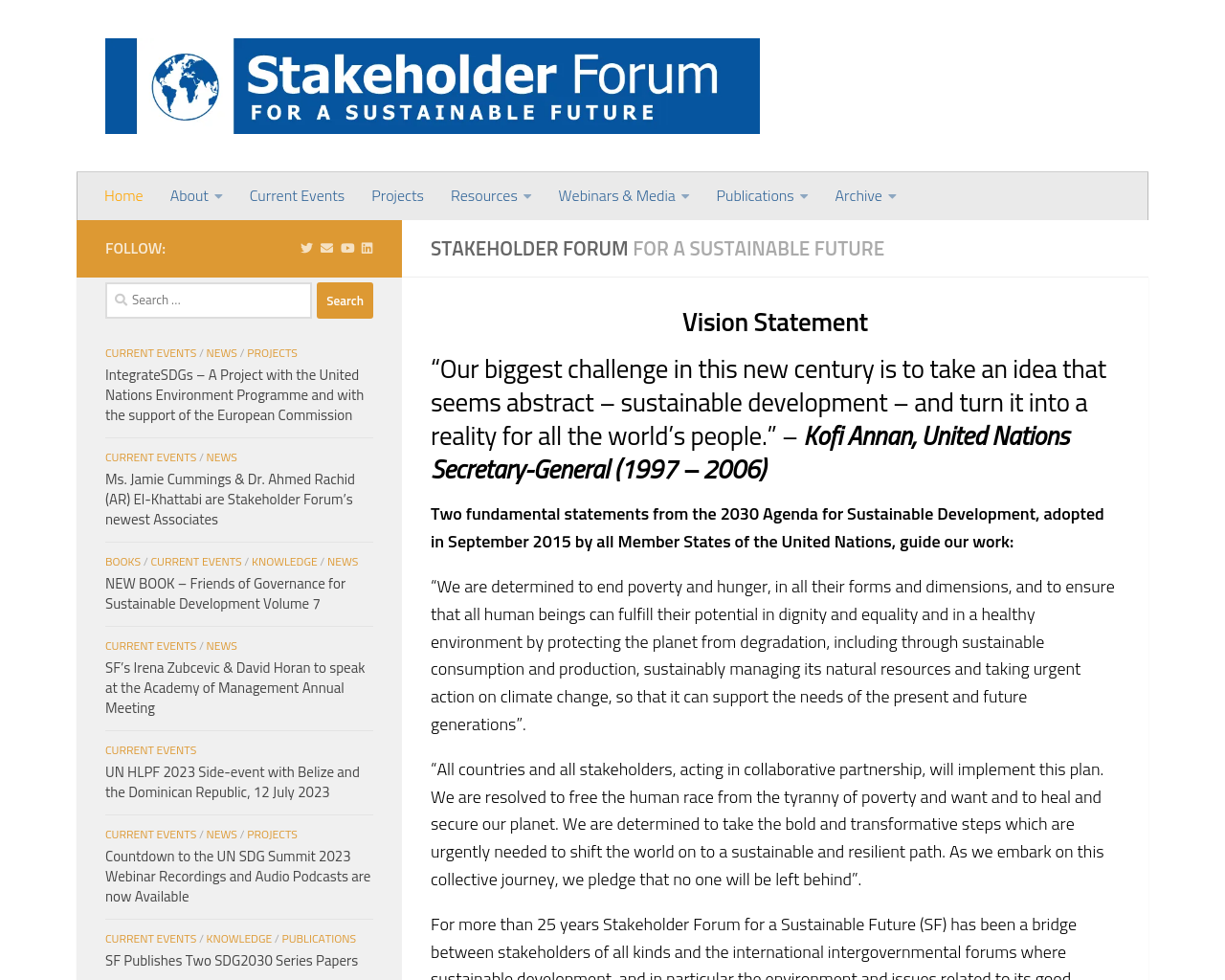 stakeholderforum.org