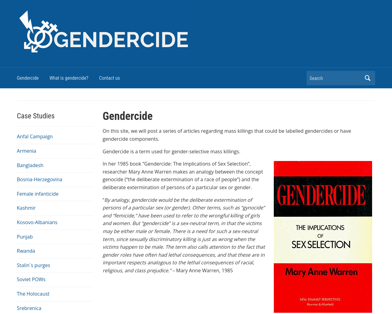 gendercide.org