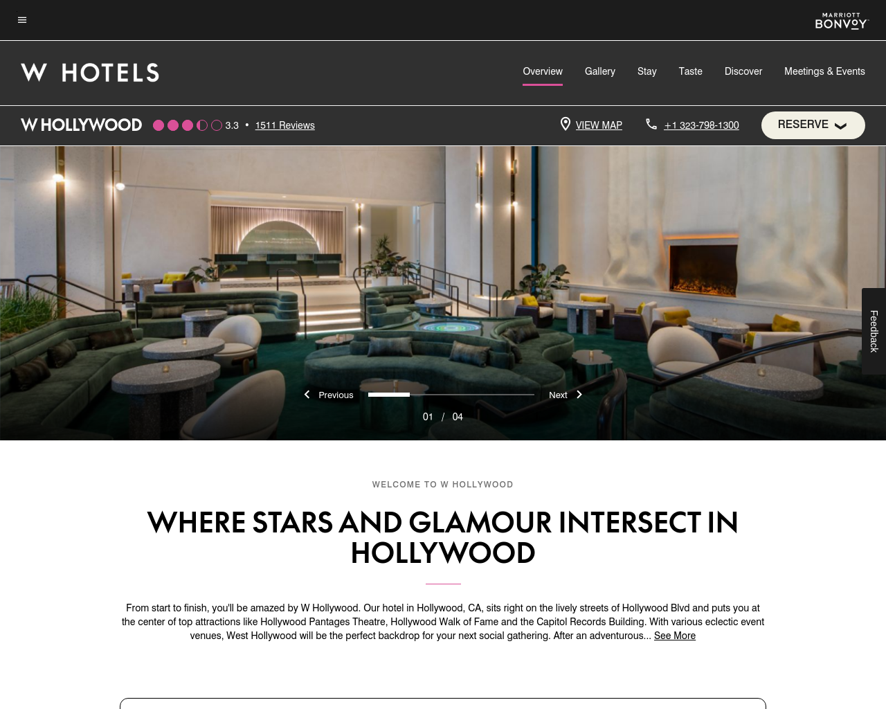 whollywoodhotel.com