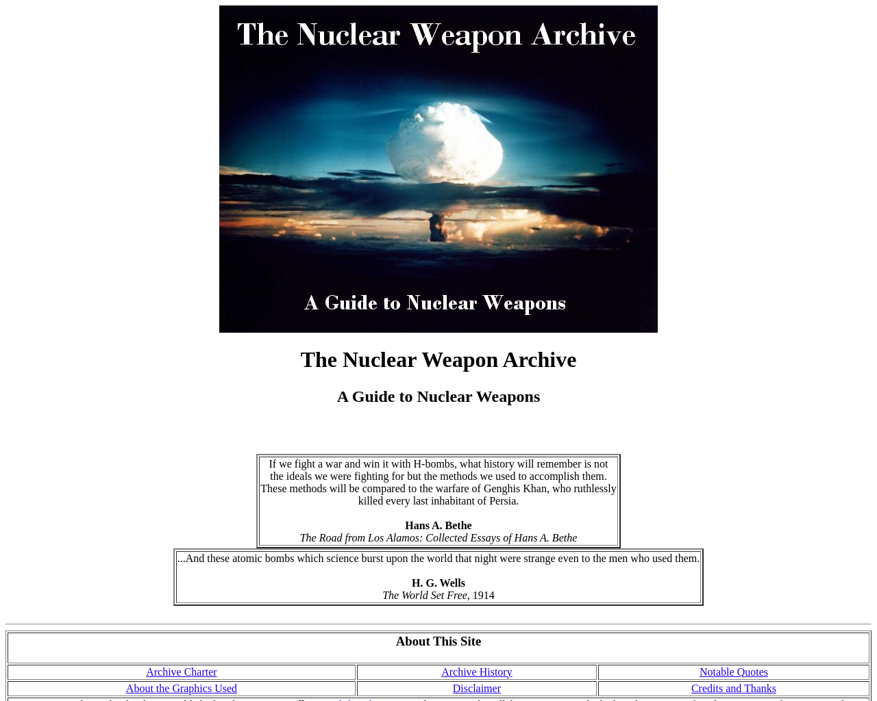 nuclearweaponarchive.org