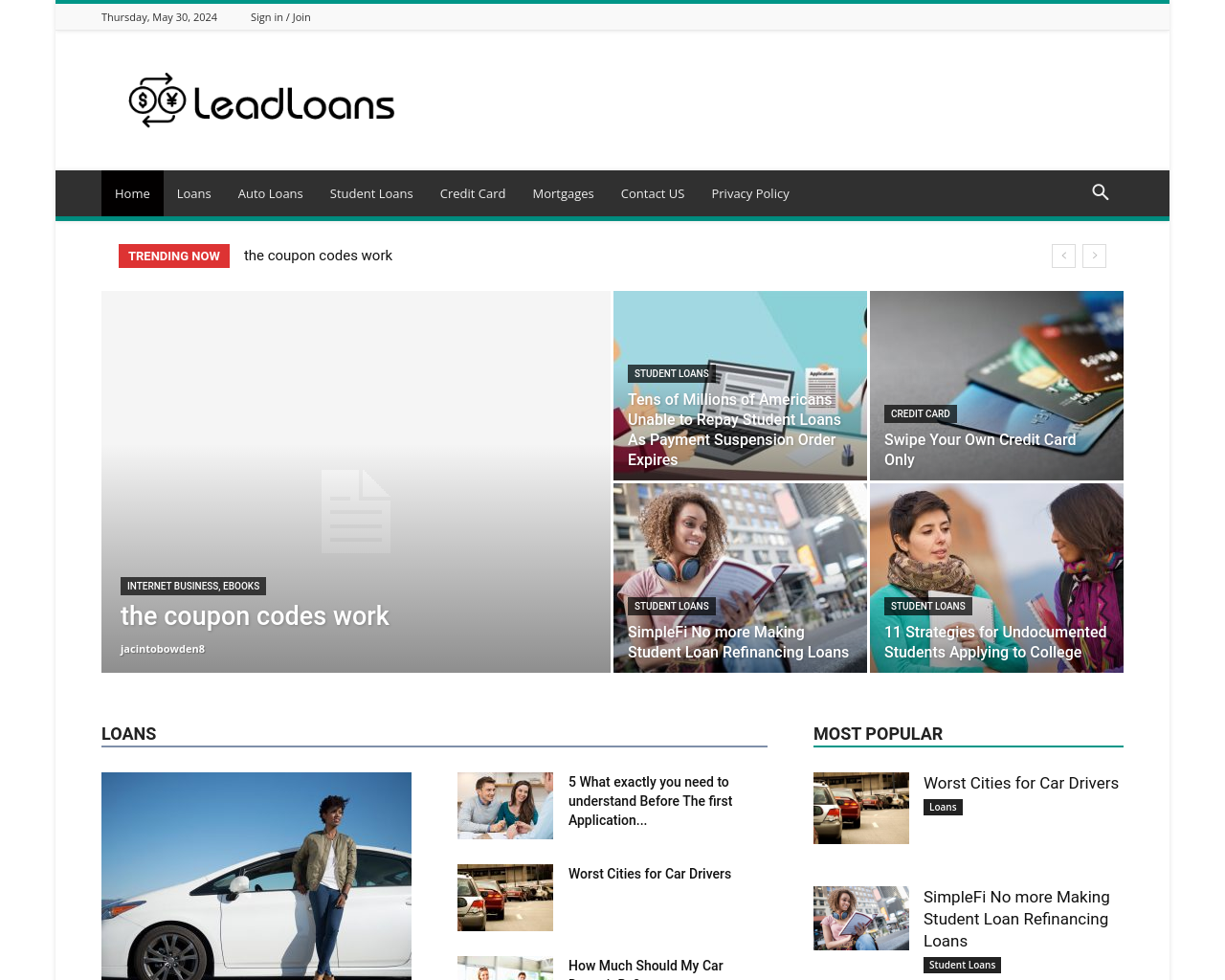 leadloans.co.uk