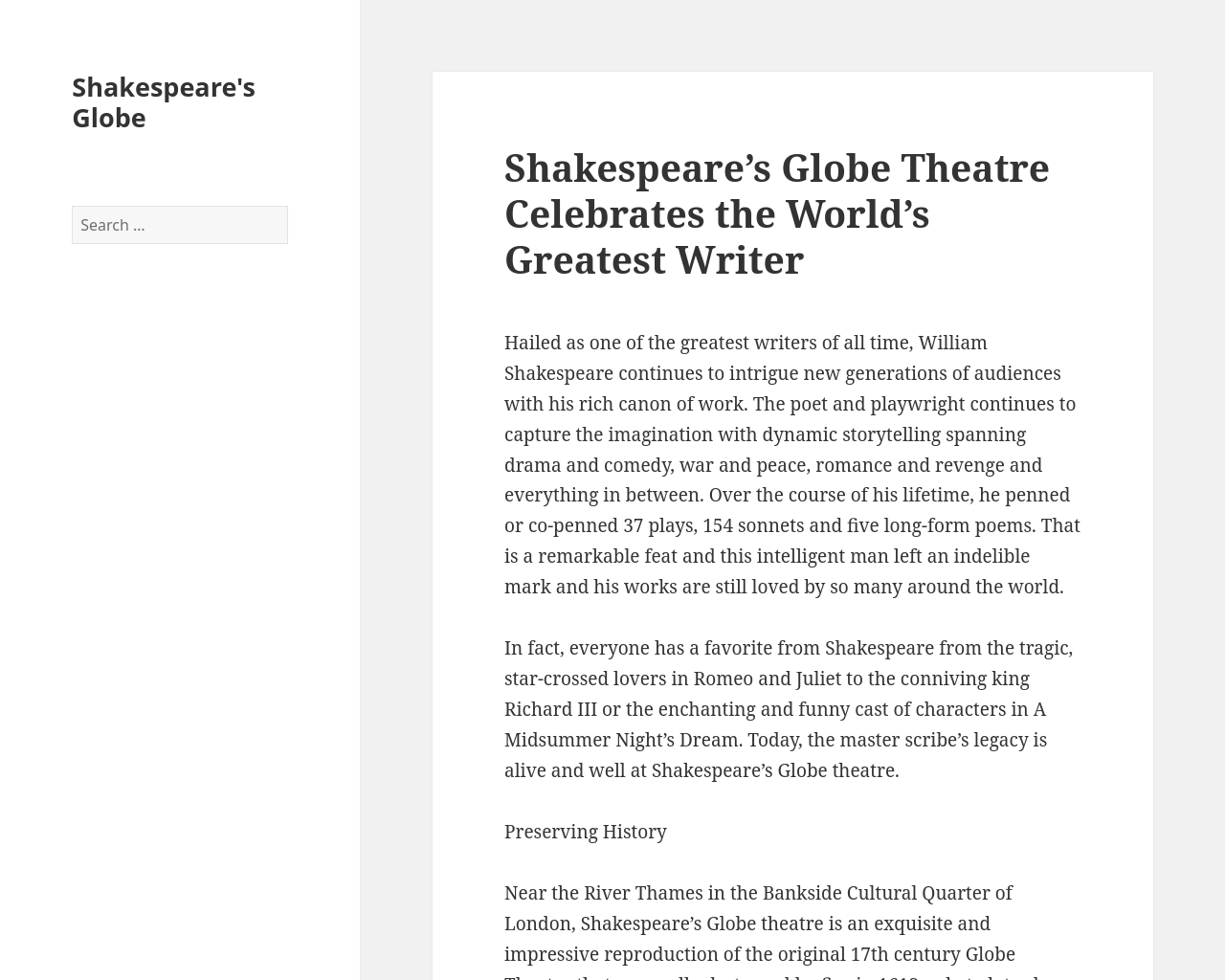 shakespeares-globe.org