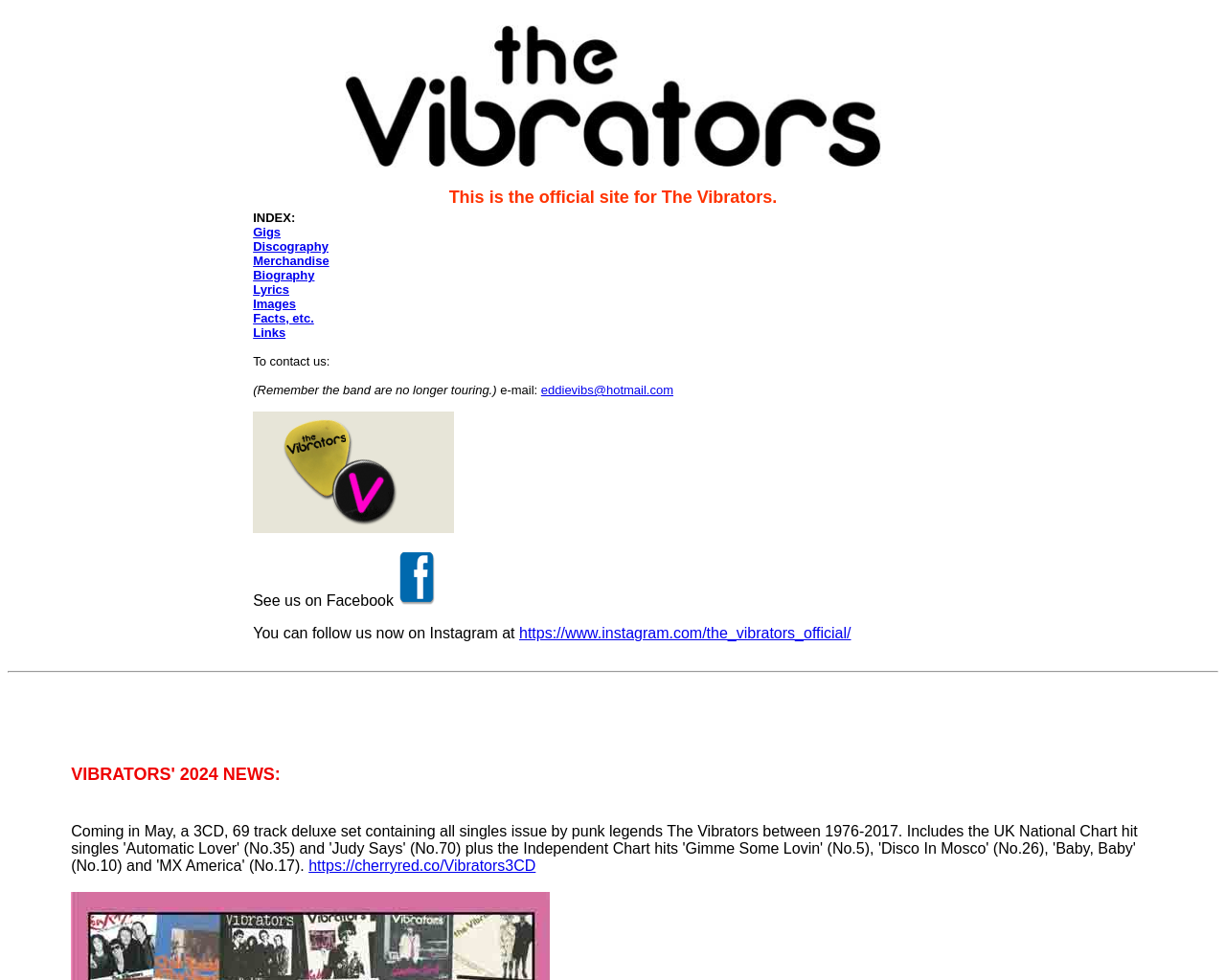 thevibrators.com