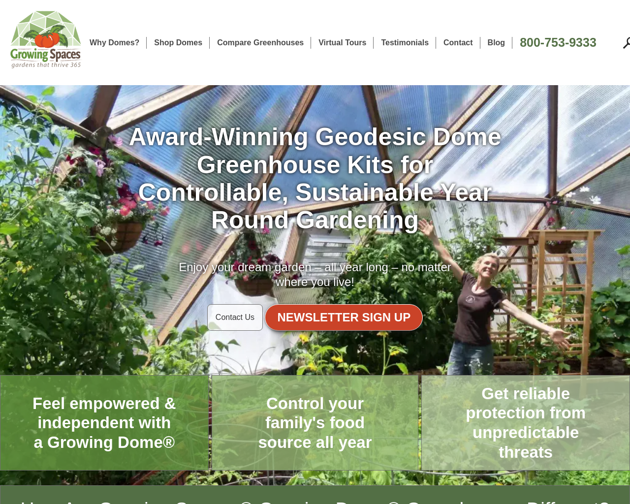 geodesic-greenhouse-kits.com