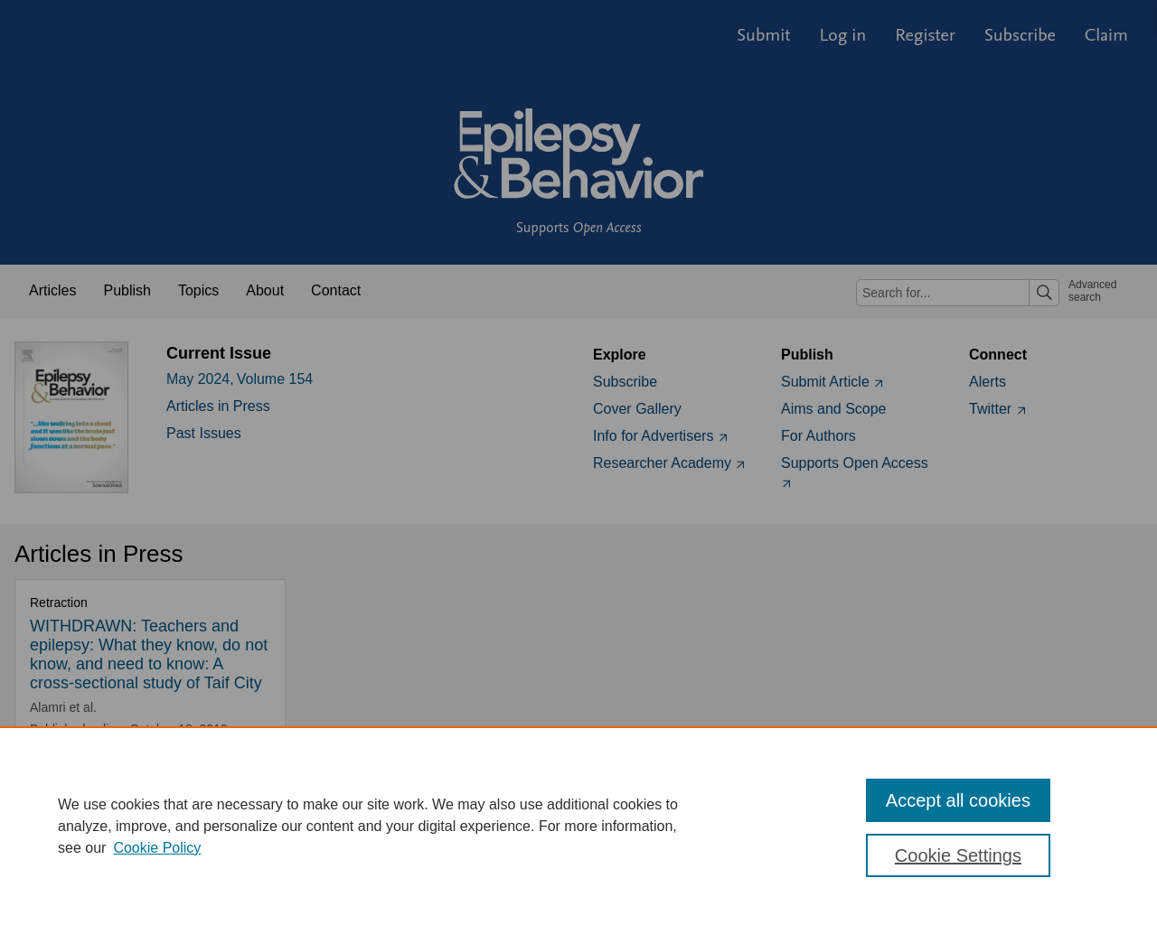 epilepsybehavior.com