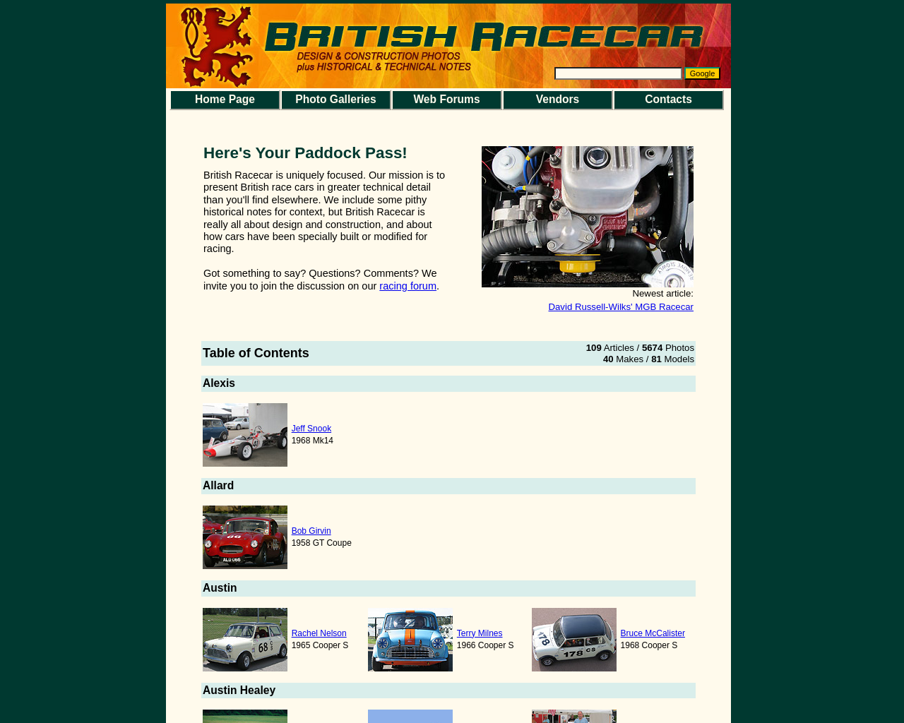 britishracecar.com