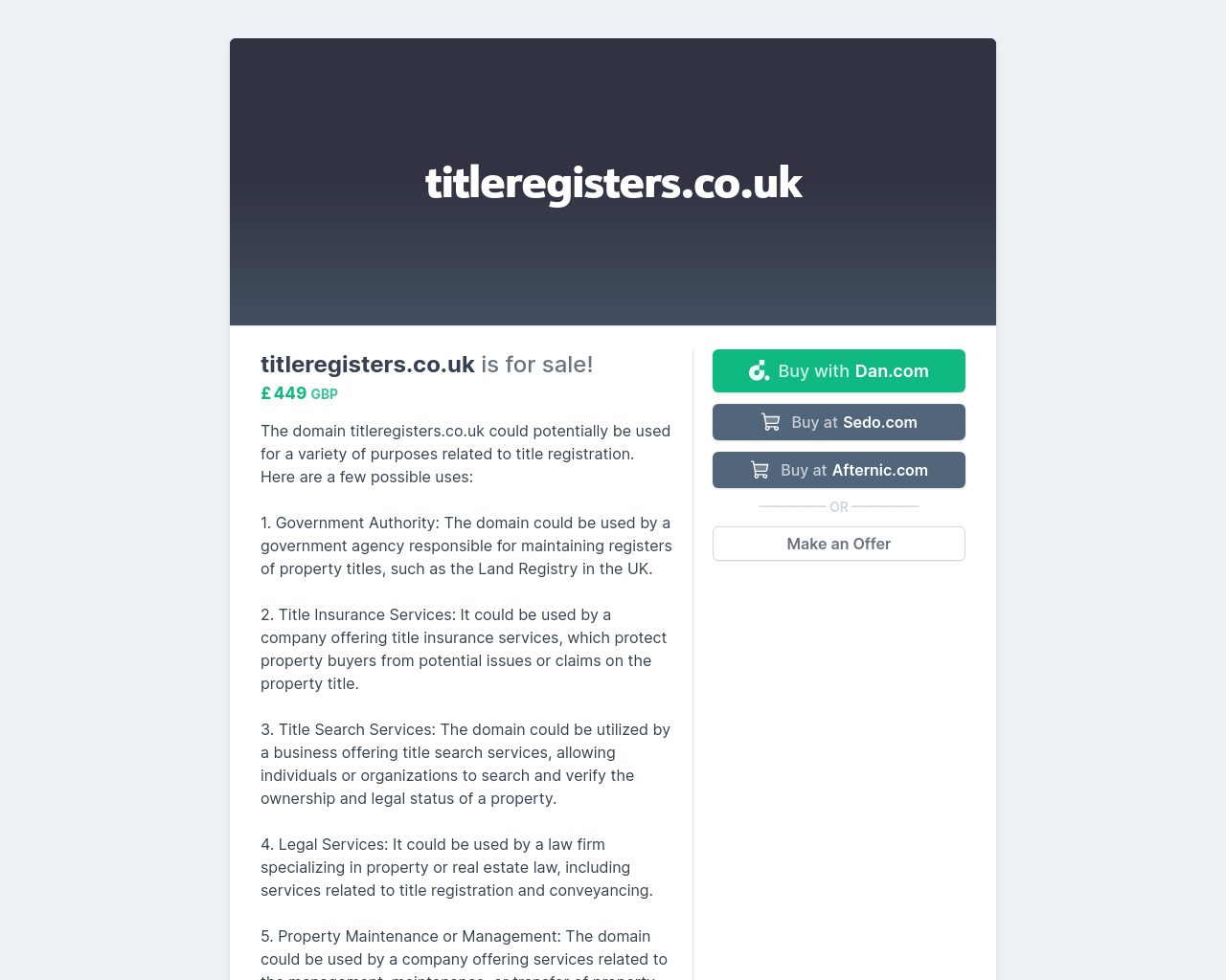 titleregisters.co.uk