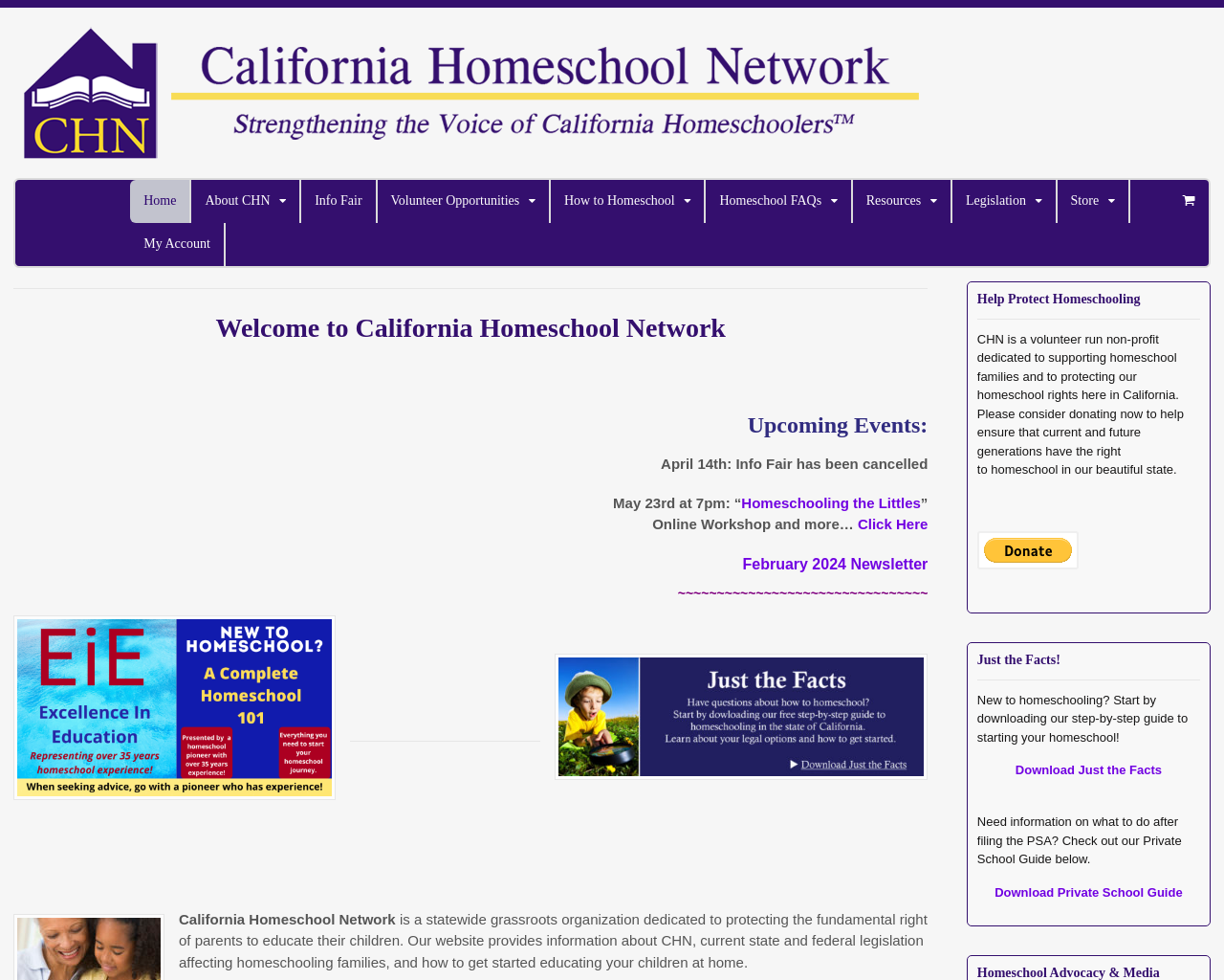 californiahomeschool.net