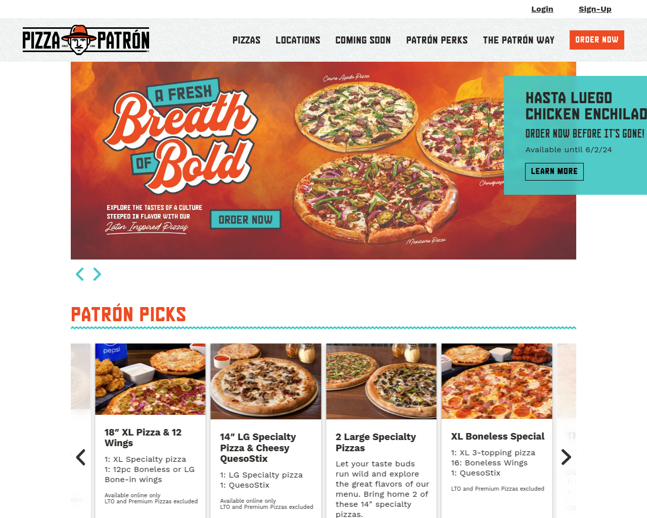 pizzapatron.com