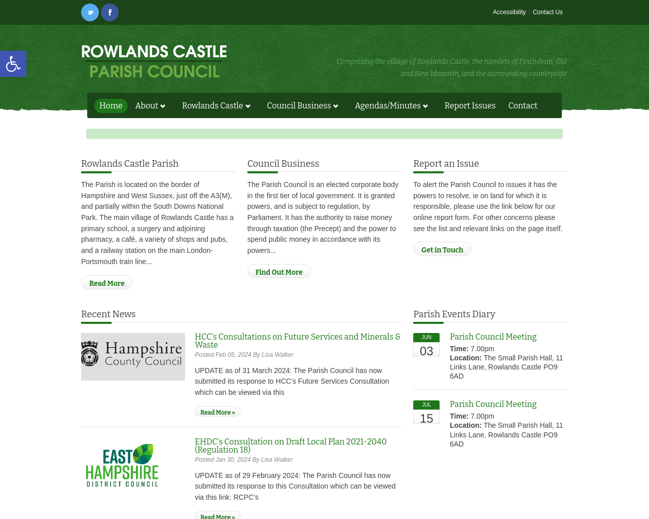 rowlandscastlepc.org.uk