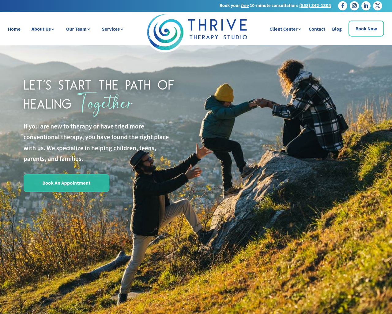 thrivetherapystudio.com