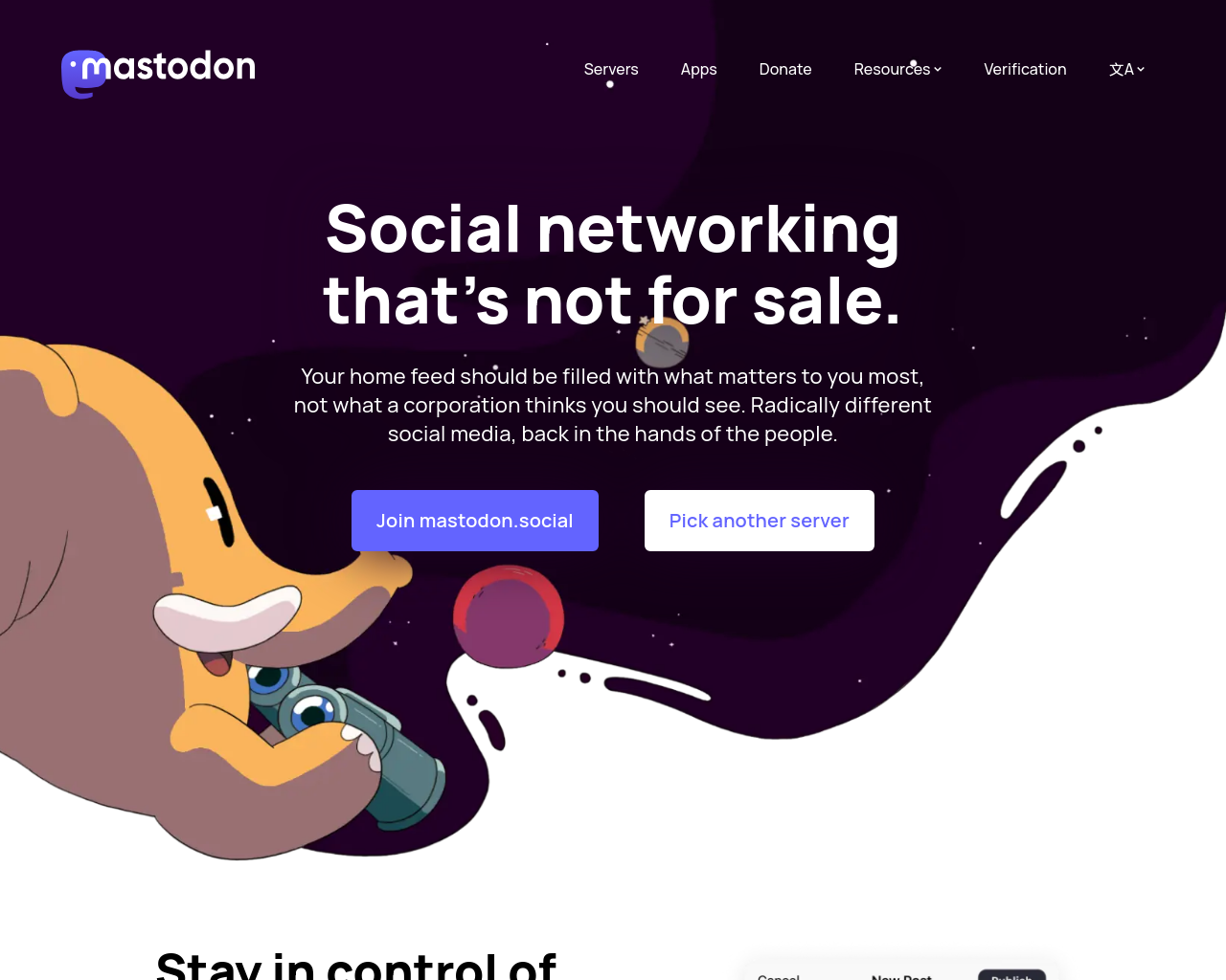 joinmastodon.org
