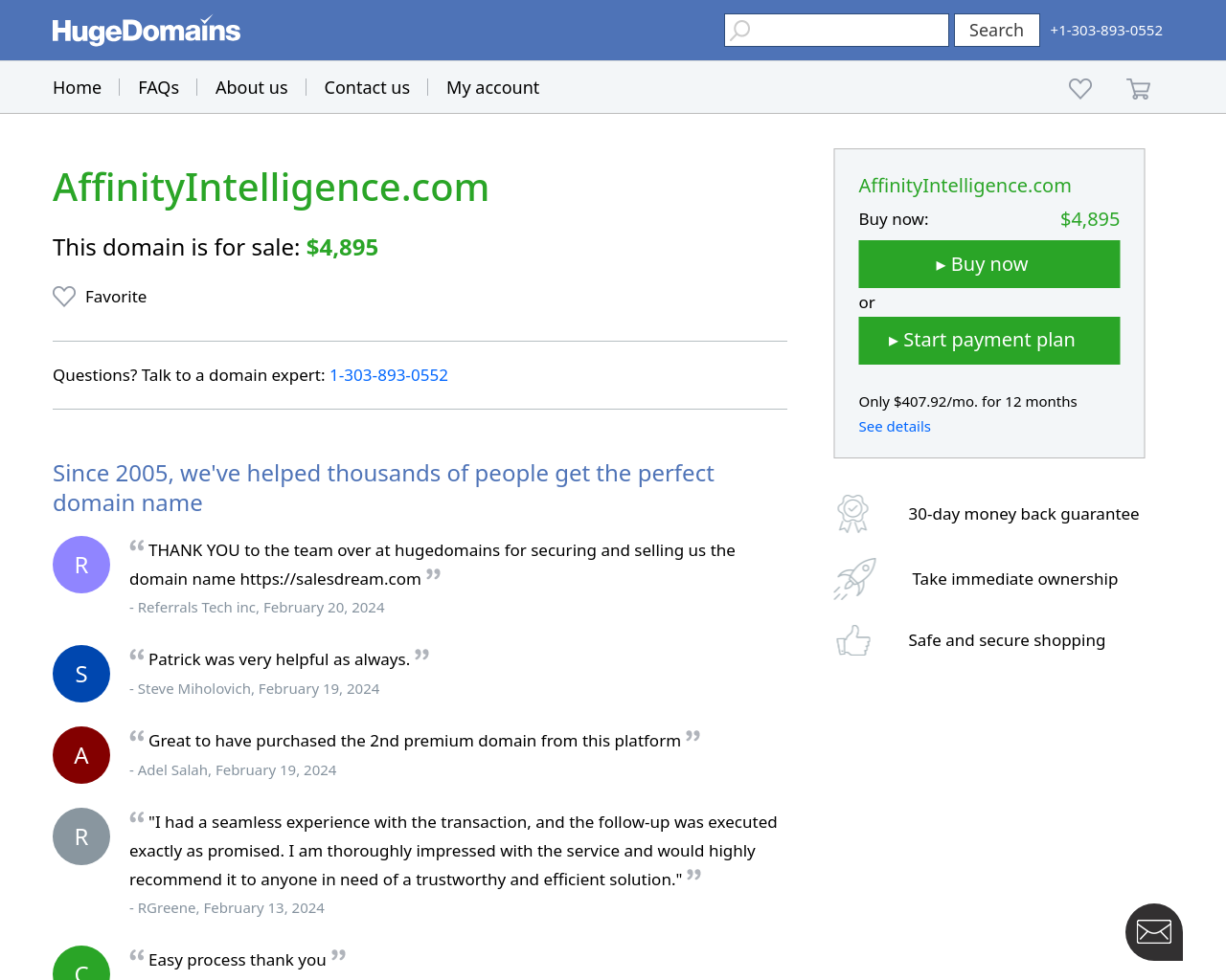 affinityintelligence.com
