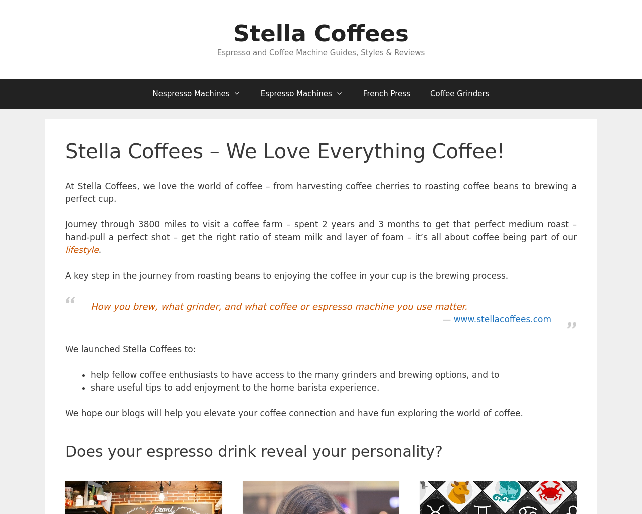stellacoffees.com