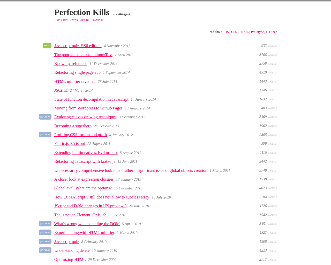 perfectionkills.com