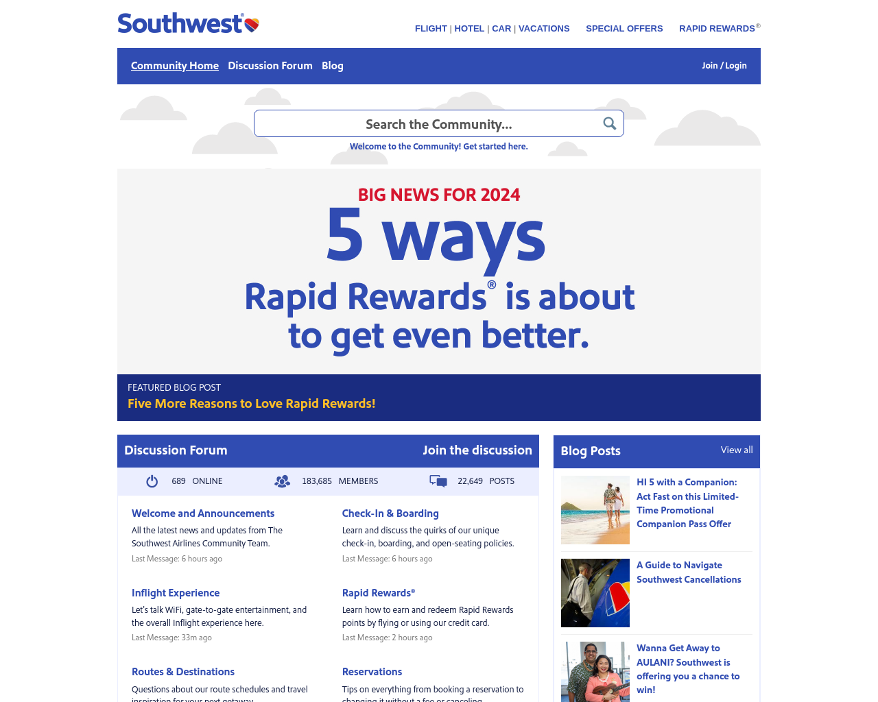 southwestaircommunity.com