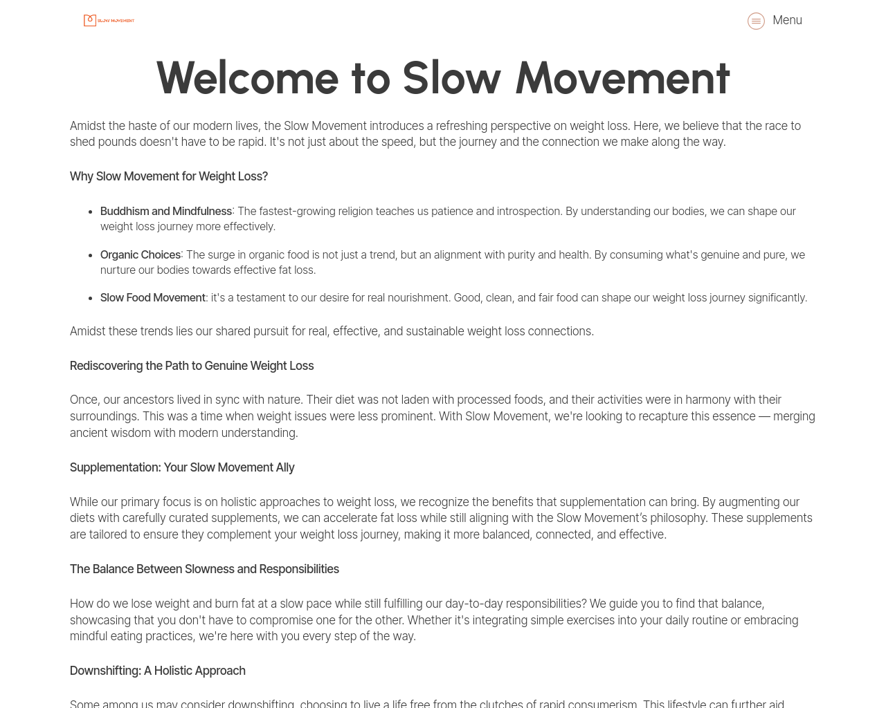 slowmovement.com