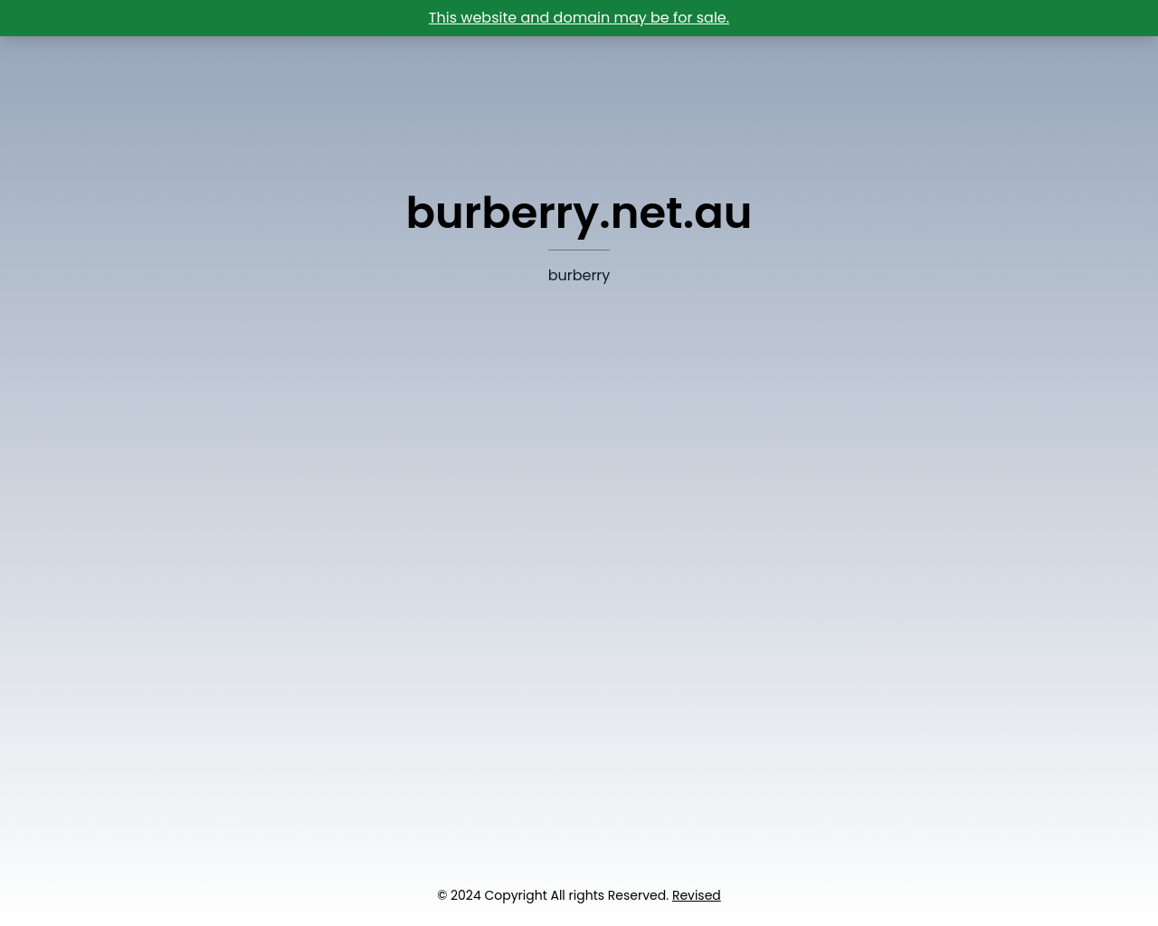 burberry.net.au