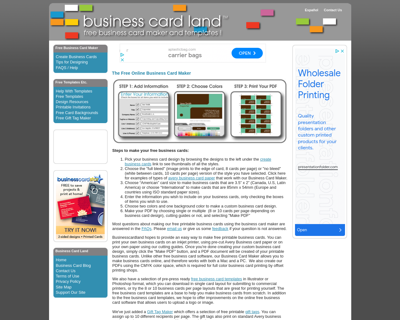 businesscardland.com
