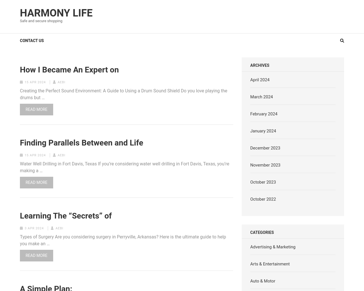 harmonylife.info