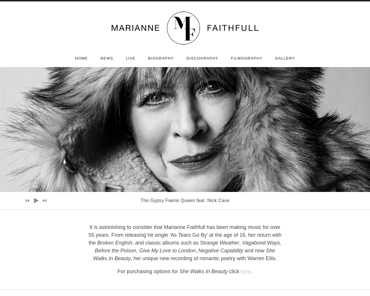 mariannefaithfull.org.uk