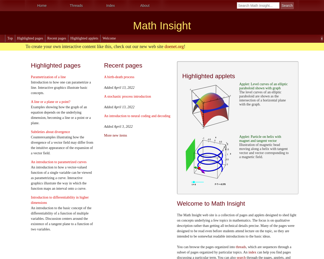mathinsight.org
