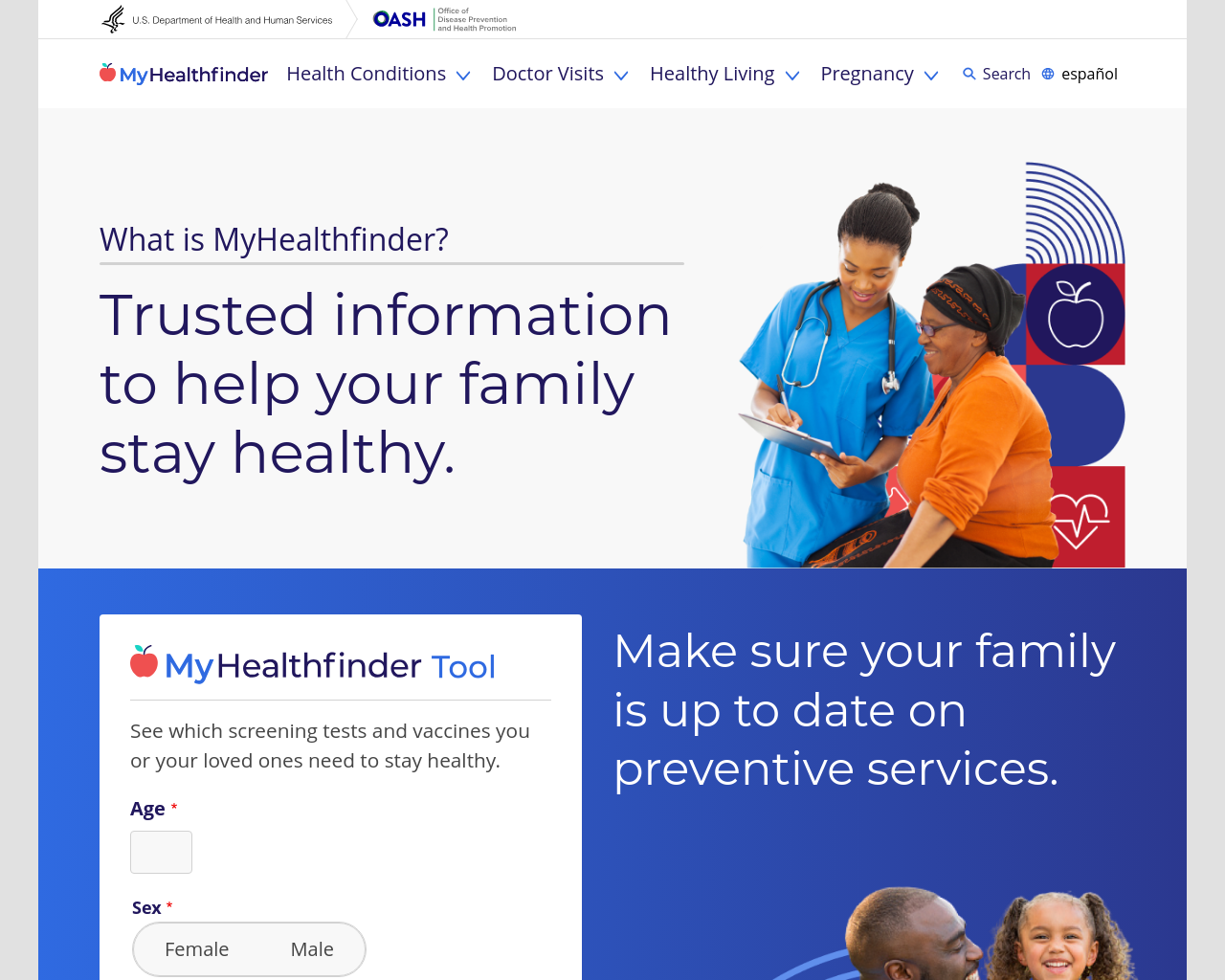 healthfinder.gov