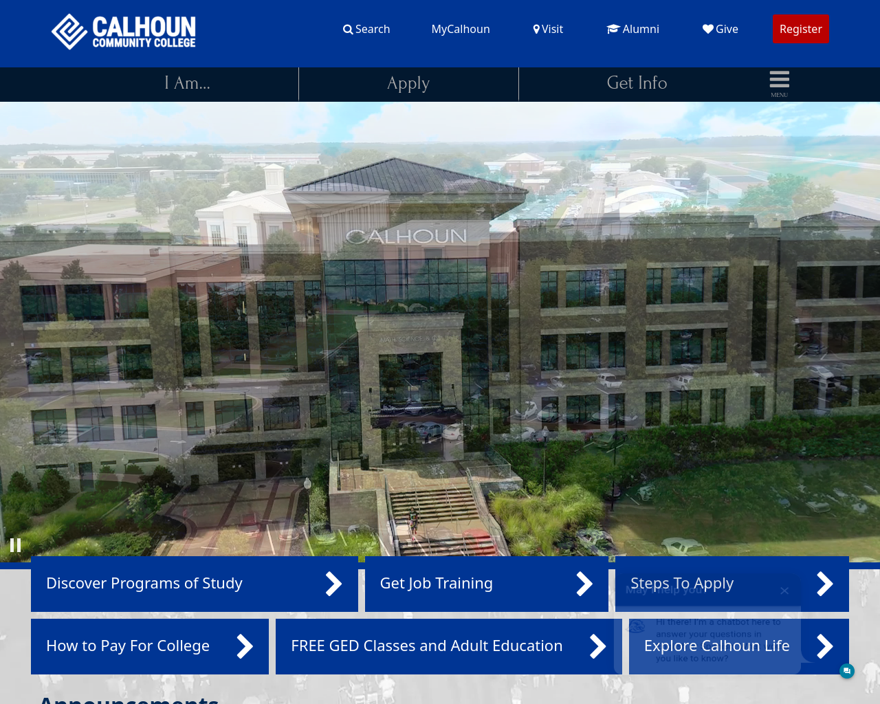 calhoun.edu