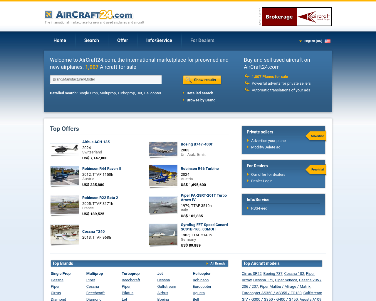 aircraft24.com