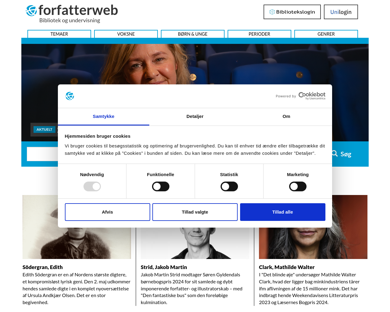 forfatterweb.dk